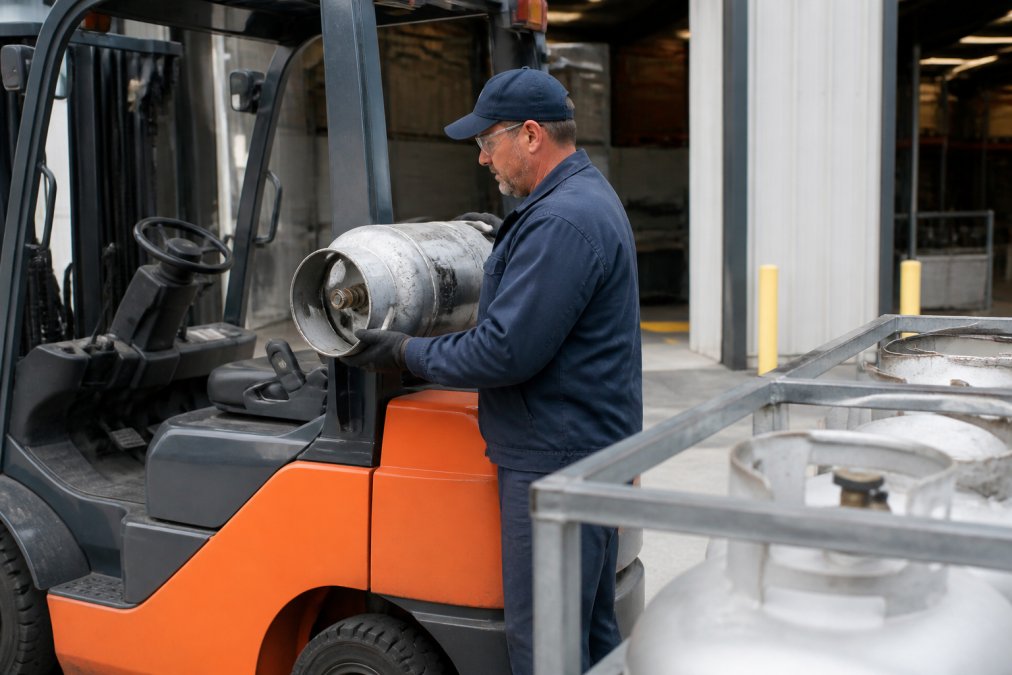 Commercial Forklift Propane Cylinder Exchange: A Complete Guide