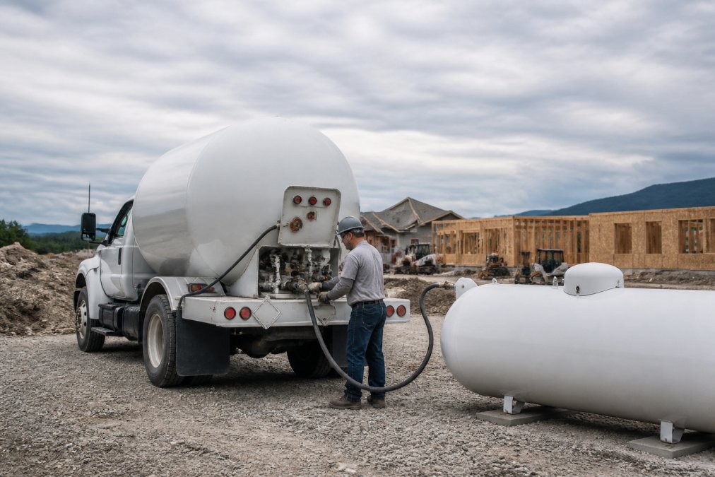 Reliable Propane Delivery for Construction Sites